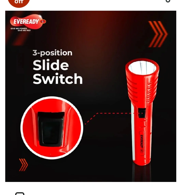 Eveready CITYLITE Multipurpose Emergency Rechargeable Lantern | HL50 | 2W Torch & 3W Lantern | Micro USB Fast Charging | Overcharge Protection | Powered by 3.7V Li-Ion Battery | Red, Blue & GreenDeal