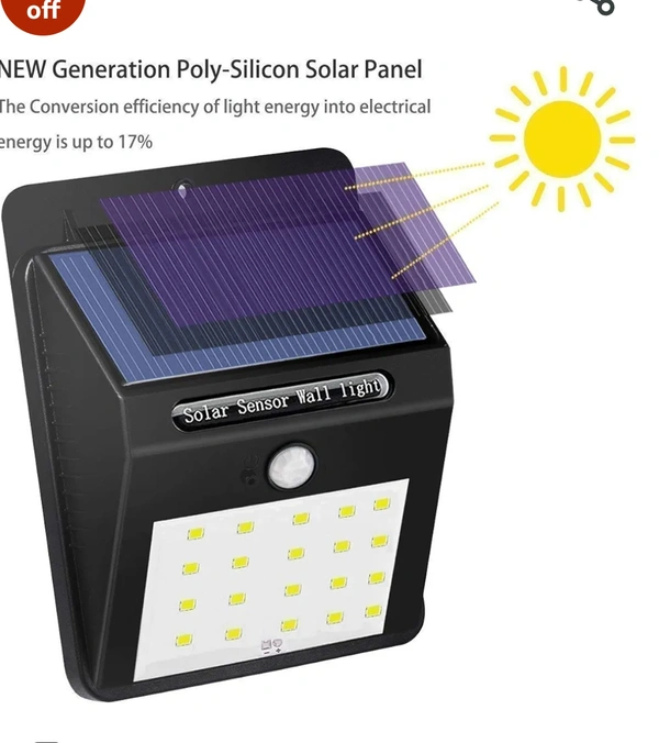 DAYBETTER 20 Led Solar Motion Sensor Light, Plastic Outdoor Weatherproof for Driveway Garden Path Ya…