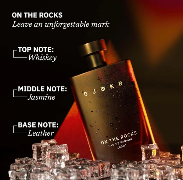 Djokr On The Rocks Perfume For Men 100 ml | Eau De Parfum | Premium Luxury Long Lasting Fragrance Spray23%off23%off