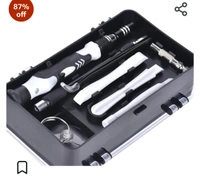 Mcare Screw driver Tool kit set, 115 in 1 Professional Precision Screwdriver Set, Multipurpose Mobile, Computer, Laptop repair tool set kit, Home repairing kit.