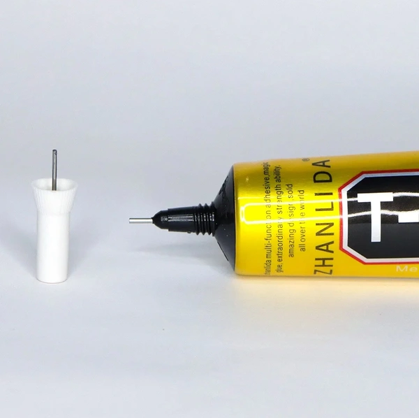 Mcare Zhanlida T 7000 50ml Mobile Display Black Glue, Multipurpose Fabric Glue, Mobile Glue for Screen Repairing, Glue drops for Jewelry, Shoes, Art and Crafts. 