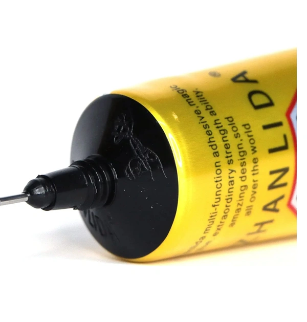 Mcare Zhanlida T 7000 50ml Mobile Display Black Glue, Multipurpose Fabric Glue, Mobile Glue for Screen Repairing, Glue drops for Jewelry, Shoes, Art and Crafts. 