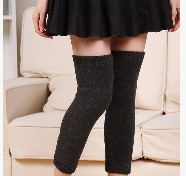 Men & Women Knitted Woolen Leg Warmer & Knee Supporter