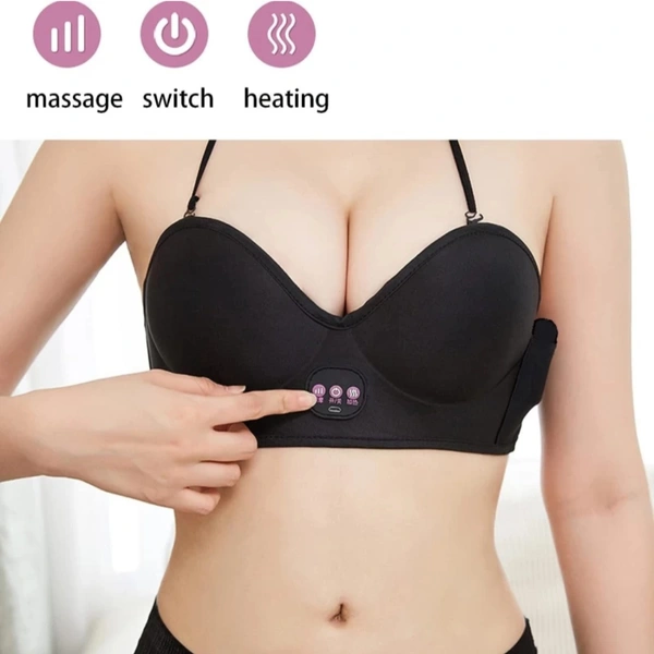 JANCOM Chest Massager For Women  - Black