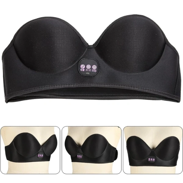 JANCOM Chest Massager For Women  - Black