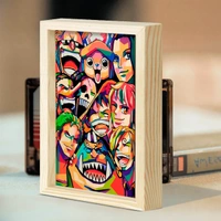 One Piece Pop Art Wooden Wall Art