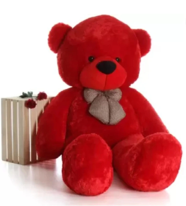 AVIDIP Lovable,Huggable, Soft And Smooth Gift For Someone Special Red 3 Feet 88 Cm (Red) - Red