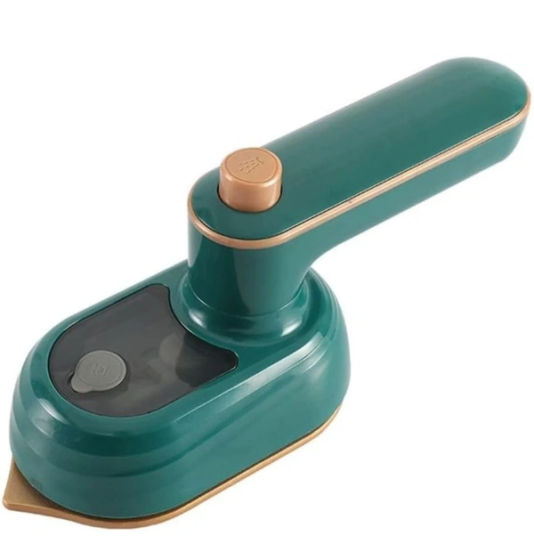 CLEGO Portable Mini Garment Steamer - Lightweight, Foldable, and Handheld Travel Iron Support Dry And Wet Wrinkle Removal in Clothes - Teal