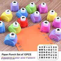 CASSAVA� Set Of 6 Craft Punching Machine For Art Craft Multi Shape & MultiColor Best Art Craft Punch For Kids