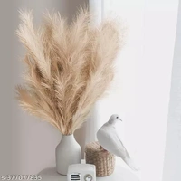 Artificial Faux Pampas Flower Grass Pot For Home Decoration 