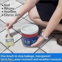 A.B.R.3 Enterprise Transparent Waterproof Glue 300g with Brush, Leakage Protection Outdoor Bathroom Wall Tile Window Roof, Anti-Leakage Agent, sealant glue, Roof Sealant Waterproof Gel