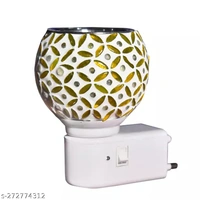 Krishna LED Kapoordani/Aroma Oil Diffuser With On Off Switch To Toggle For Burner & Lamp