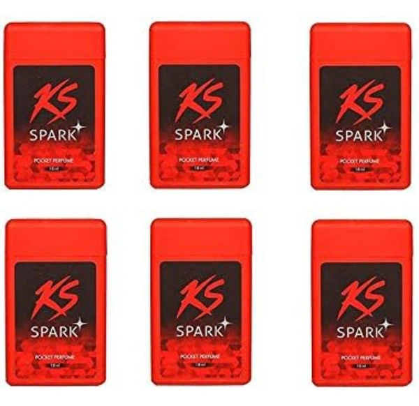 Kama Sutra Spark Pocket Perfume, 18 ml (Pack of 3)