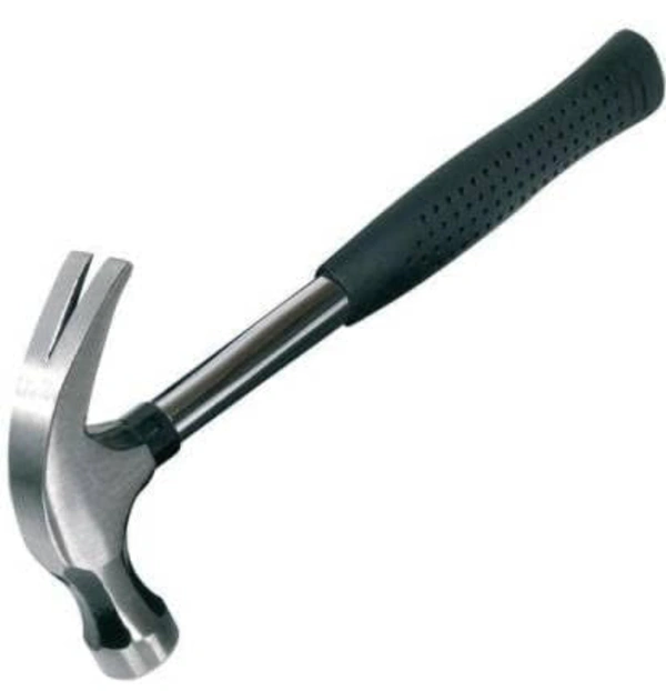 JMD TOOLS Straight Rip Claw with Smooth Face & Shock Reduction Grip Curved Claw Hammer