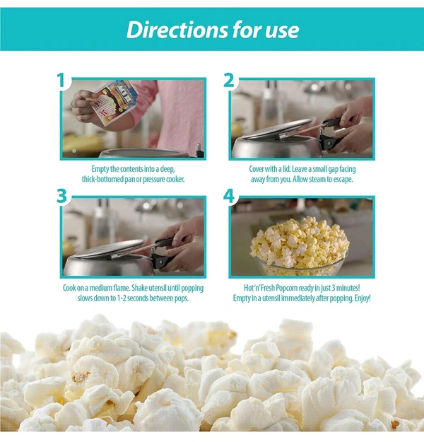ACT II Popcorn IPC Classic Salted Combo Pack, 60g (Pack of 3)