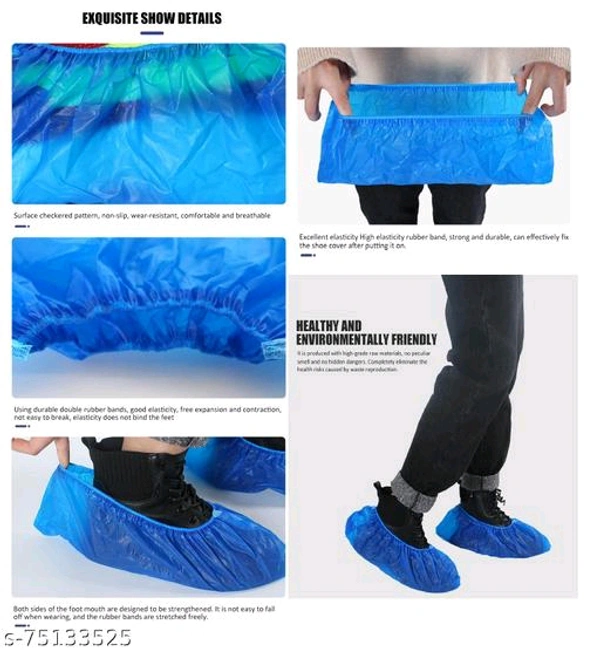 PCENF5299 Fabulous Men Shoe Accessories*Material: PlasticType: Shoe CoverNet Quantity (N): 1Dispatch: 2 Days*Proof of Safe Delivery! Click to know on Safety Standards of Delivery Partners- https://ltl.sh/y_nZrAV3