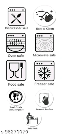 Trendy Plates* 96270079 PCENF5304 Material: MelamineDishware Feature: Dishwasher SafeType: ReusableProduct Breadth: 24 CmProduct Height: 4 CmProduct Length: 24 CmNet Quantity (N): Pack Of 6Dispatch: 2 Days*Proof of Safe Delivery! Click to know on Safety Standards of Delivery Partners- https://ltl.sh/y_nZrAV3