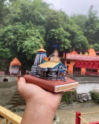 Kedarwaas Kedarnath Temple Mini Size  PCENF5308 Attractive Home Temple  PCENF5308 *Material: WoodPattern: TraditionalProduct Breadth: 10 cmProduct Height: 13 cmProduct Length: 16 cmNet Quantity (N): 1Dispatch: 1 Day*Proof of Safe Delivery! Click to know on Safety Standards of Delivery Partners- https://ltl.sh/y_nZrAV3 - Medium