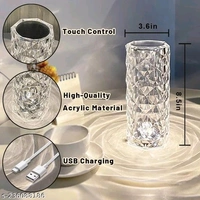 Attractive Table Lamps PCENF5310 *Material: PlasticAssembly: No Assembly RequiredBase Fixture Material: GlassBulb Included: YesShade Colour: MulticolourShade Material: GlassSwitch Type: No SwitchWaterproof: NoWire Length: 0.5Product Breadth: 9 cmProduct Height: 9 cmProduct Length: 22 cmNet Quantity (N): 1Dispatch: 1 Day*Proof of Safe Delivery! Click to know on Safety Standards of 