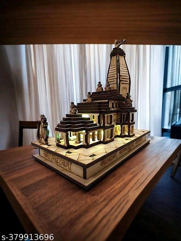 Classy Home Temple PCENF5314*Material: WoodPattern: ClassicProduct Breadth: 8 cmProduct Height: 15 cmProduct Length: 14 cmNet Quantity (N): 1Dispatch: 2 Days*Proof of Safe Delivery! Click to know on Safety Standards of Delivery Partners- https://ltl.sh/y_nZrAV3