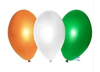 Independence Day Balloons, Tricolor - 30 Pcs - Independence Day Decorations of Indian Flag colors Tiranga Balloons/ Republic Day Pack 30 BALLOONSName: Independence Day Balloons, Tricolor - 30 Pcs - Independence Day Decorations of Indian Flag colors Tiranga Balloons/ Republic Day Pack 30 BALLOONSType: BalloonsColor: MulticolorFeatured Character: AnimalAge Group: Up to 12 monthsNet Q