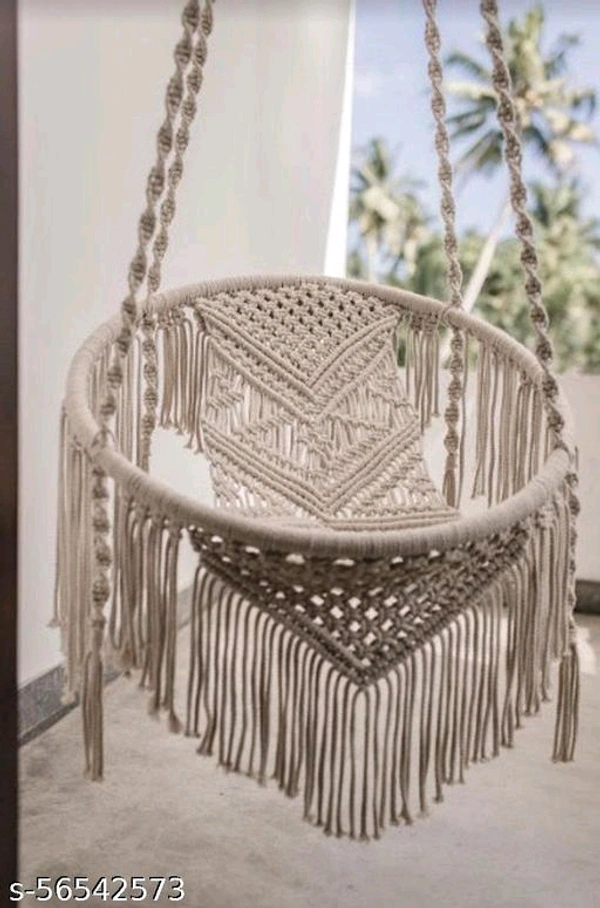 Classy Hammock PCENF5322 Swings*Material: CottonColor: WhiteProduct Breadth: 30 InchProduct Height: 30 InchProduct Length: 72 InchNet Quantity (N): 1Dispatch: 1 Day*Proof of Safe Delivery! Click to know on Safety Standards of Delivery Partners- https://ltl.sh/y_nZrAV3