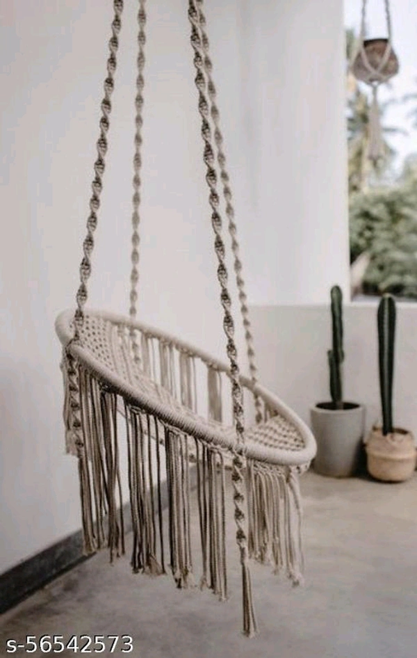Classy Hammock PCENF5322 Swings*Material: CottonColor: WhiteProduct Breadth: 30 InchProduct Height: 30 InchProduct Length: 72 InchNet Quantity (N): 1Dispatch: 1 Day*Proof of Safe Delivery! Click to know on Safety Standards of Delivery Partners- https://ltl.sh/y_nZrAV3
