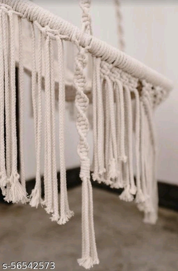 Classy Hammock PCENF5322 Swings*Material: CottonColor: WhiteProduct Breadth: 30 InchProduct Height: 30 InchProduct Length: 72 InchNet Quantity (N): 1Dispatch: 1 Day*Proof of Safe Delivery! Click to know on Safety Standards of Delivery Partners- https://ltl.sh/y_nZrAV3