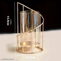 Attractive Vases*Material PCENF5327 : MetalColor: YellowProduct Length: 10.5 cmProduct Height: 10 cmProduct Breadth: 10 cmNet Quantity (N): 1Dispatch: 1 Day*Proof of Safe Delivery! Click to know on Safety Standards of Delivery Partners- https://ltl.sh/y_nZrAV3