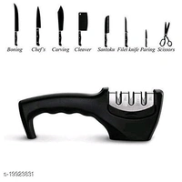 Classic Knife PCENF5346 Sharpener Kitchen Tools*Material: Stainless SteelNet Quantity (N): Pack of 1Product Breadth: 10 cmProduct Length: 5 cmProduct Height: 7 cmProduct Type: Knife SharpenerCapacity: 0.5 Dispatch: 1 Day*Proof of Safe Delivery! Click to know on Safety Standards of Delivery Partners- https://ltl.sh/y_nZrAV3