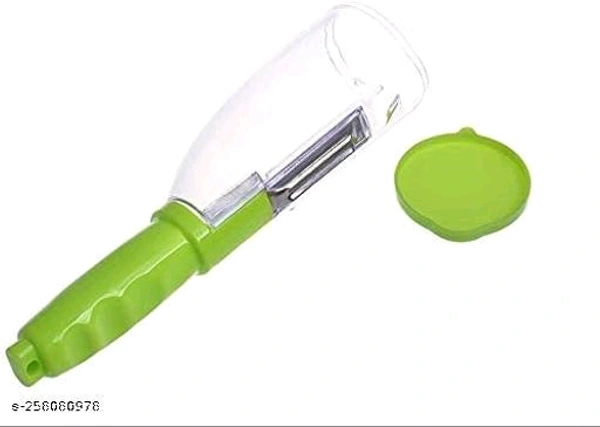 Trendy Peelers PCENF5348 *Body Material: PlasticBlade Material: Stainless SteelType: Fruit SlicersProduct Breadth: 10 CmProduct Height: 12 CmProduct Length: 8 CmNet Quantity (N): Pack Of 1Dispatch: 2 Days*Proof of Safe Delivery! Click to know on Safety Standards of Delivery Partners- https://ltl.sh/y_nZrAV3
