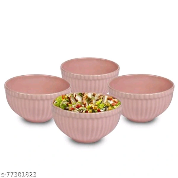 Essential Bowls PCENF5359 *Material: CeramicMicrowave Safe: YesProduct Breadth: 13.5 CmProduct Height: 7.5 CmProduct Length: 13.5 CmNet Quantity (N): Pack Of 4Dispatch: 2 Days*Proof of Safe Delivery! Click to know on Safety Standards of Delivery Partners- https://ltl.sh/y_nZrAV3 - Your Pink
