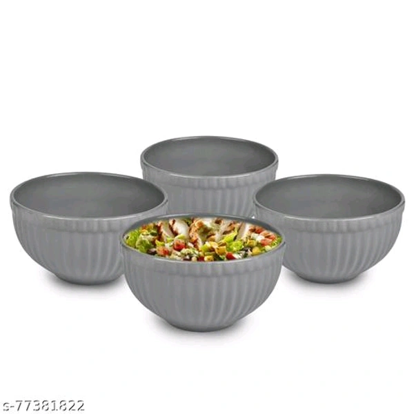 Essential Bowls PCENF5359 *Material: CeramicMicrowave Safe: YesProduct Breadth: 13.5 CmProduct Height: 7.5 CmProduct Length: 13.5 CmNet Quantity (N): Pack Of 4Dispatch: 2 Days*Proof of Safe Delivery! Click to know on Safety Standards of Delivery Partners- https://ltl.sh/y_nZrAV3 - Gray