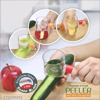Unique Peelers PCENF5375 *Body Material: PlasticBlade Material: Stainless SteelType: Fruit SlicersProduct Breadth: 10 CmProduct Height: 10 CmProduct Length: 10 CmNet Quantity (N): Pack Of 1Dispatch: 1 Day*Proof of Safe Delivery! Click to know on Safety Standards of Delivery Partners- https://ltl.sh/y_nZrAV3