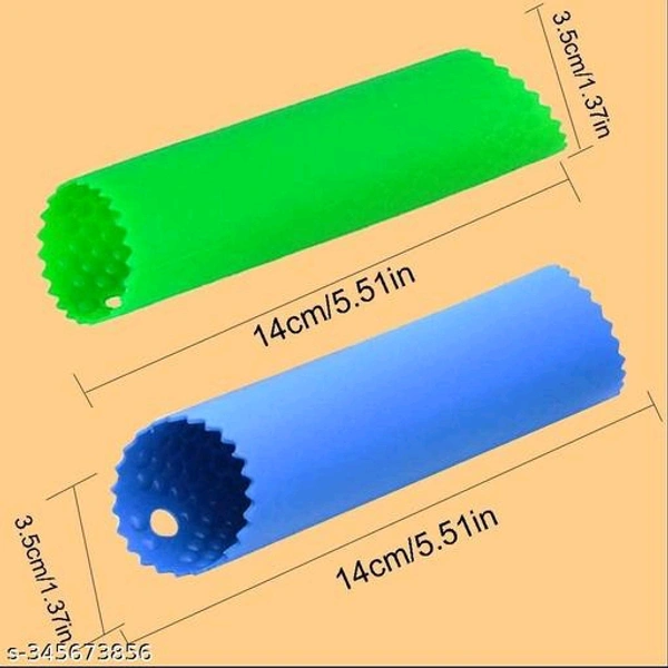 2 Set Silicone PCENF5395 Garlic Peeler Easy Roller Tube Useful Garlic Odorfree Kitchen Tool (Blue,Green) Name: 2 Set Silicone Garlic Peeler Easy Roller Tube Useful Garlic Odorfree Kitchen Tool (Blue,Green) Body Material: OtherBlade Material: OthersType: OthersProduct Breadth: 4 CmProduct Height: 8 CmProduct Length: 8 CmNet Quantity (N): Pack Of 1Countr