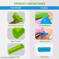 2 Set Silicone PCENF5395 Garlic Peeler Easy Roller Tube Useful Garlic Odorfree Kitchen Tool (Blue,Green) Name: 2 Set Silicone Garlic Peeler Easy Roller Tube Useful Garlic Odorfree Kitchen Tool (Blue,Green) Body Material: OtherBlade Material: OthersType: OthersProduct Breadth: 4 CmProduct Height: 8 CmProduct Length: 8 CmNet Quantity (N): Pack Of 1Countr