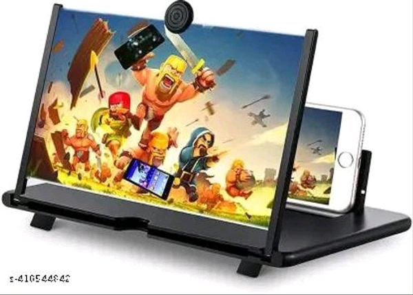 Mobile Phone Holder PCENF5419 With Video Screen Amplifier, Mobile Phone 3D Screen Magnifier, Mobile video screen larger, mobile big screen, mobile screen, home theatre, home projector, cinematic movie viewer, vr boxes, 3d video enhancers, support all phonesName: Mobile Phone Holder With Video Screen Amplifier, Mobile Phone 3D Screen Magnifier, Mobile video screen larger