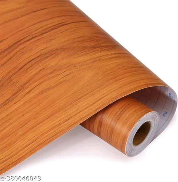 60*200CM PCENF5434 DIY Wall Paper/Wall Sticker Self Adhesive Wooden Wallpaper for Walls Living Room Bed Room Decoration Interior Exterior Easily Removable Furniture Make Over Dark GoldenName: 60*200CM DIY Wall Paper/Wall Sticker Self Adhesive Wooden Wallpaper for Walls Living Room Bed Room Decoration Interior Exterior Easily Removable Furniture Make Over Dark GoldenMaterial - Tan