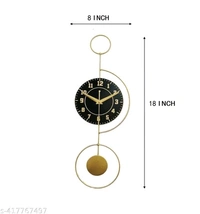 SHREEARTANDCRAFT PCENF5437 Anlong beautiful wall Clock,Premium Quality Analog Wall ClockName: SHREEARTANDCRAFT Anlong beautiful wall Clock,Premium Quality Analog Wall ClockMaterial: MetalType: AnalogIdeal For: All PurposeProduct Length: 18 InchProduct Height: 1.5 InchProduct Breadth: 10 InchNet Quantity (N): 1wall clockwall clock for homewall clock