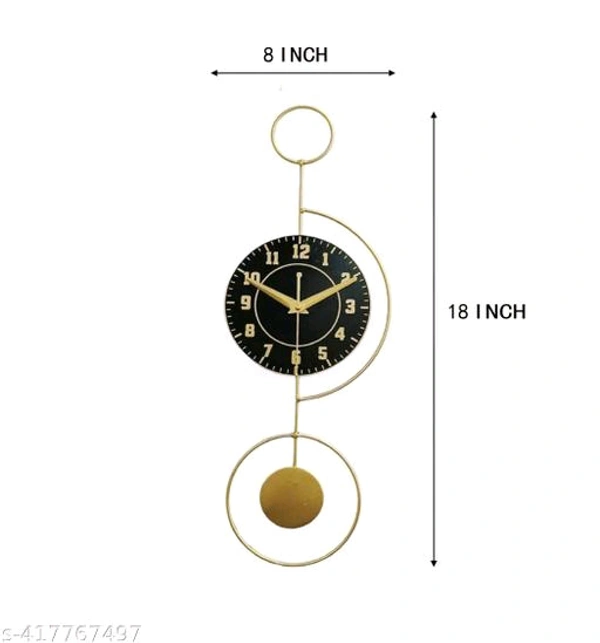 SHREEARTANDCRAFT PCENF5437 Anlong beautiful wall Clock,Premium Quality Analog Wall ClockName: SHREEARTANDCRAFT Anlong beautiful wall Clock,Premium Quality Analog Wall ClockMaterial: MetalType: AnalogIdeal For: All PurposeProduct Length: 18 InchProduct Height: 1.5 InchProduct Breadth: 10 InchNet Quantity (N): 1wall clockwall clock for homewall clock