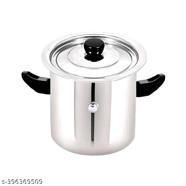 Stainless Steel Milk Boiler PCENF5439 | Milk Cooker | Milk Pot With Handle, Whistle And FunnelName: 1 Litre Stainless Steel Milk Boiler | Milk Cooker | Milk Pot With Handle, Whistle And FunnelMaterial: Stainless SteelSurface Coating: Non CoatedUsage: Multi-UtilityFeatures: Both Gas stovetop & Induction CompatibleProduct Breadth: 13 CmProduct Height: 13 CmProduct Length: 13 CmNet  - 1 Litre