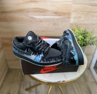 AIR JORDANS 1 LOW HALLOWEEN BLACK CAT - 41