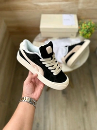 PUMA SUEDE XL CRUSH BLACK WHITE