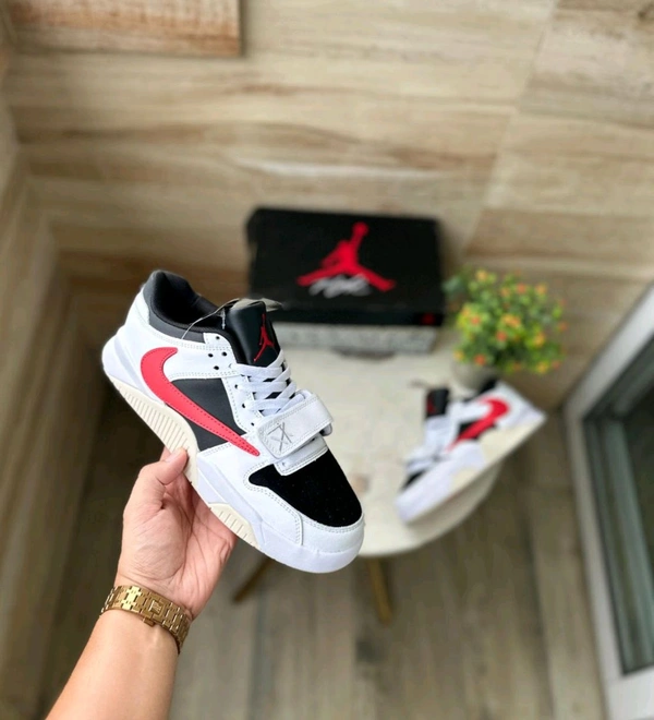 AIR JORDANS RETRO TRAVIS SCOTT CUT THE CHECK UNIVERSITY RED - 41
