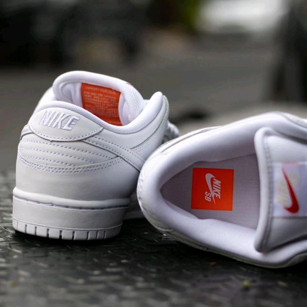 NIKE SB DUNK TRIPPLE WHITE
