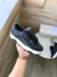 PUMA SUEDE 180 BLACK WHITE - 42