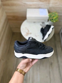 PUMA SUEDE 180 BLACK WHITE - 44
