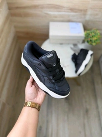 PUMA SUEDE 180 BLACK WHITE - 44
