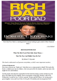 RICH DAD POOR DAD