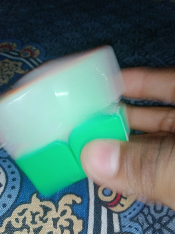 2×2 Rubik's Cube _ HIGH SPEED smooth Turnning Light Wheat - 5 Cm